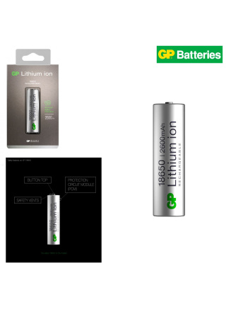 PILE RECHARGEABLE LITHIUM ION 18650