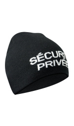BONNET SÉCU-ONE SECURITE PRIVEE NOIR