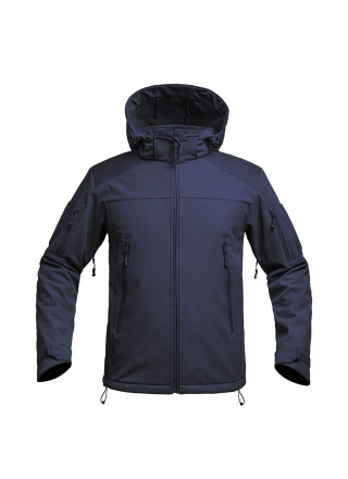 VESTE SOFTSHELL V2 FIGHTER BLEU MARINE