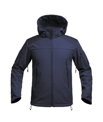 VESTE SOFTSHELL V2 FIGHTER BLEU MARINE