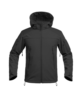 VESTE SOFTSHELL V2 FIGHTER NOIR