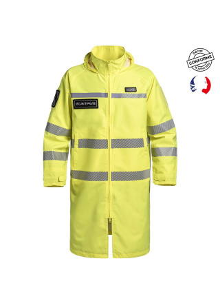 PONCHO LIGHTSHELL SÉCU-ONE HV-TAPE JAUNE