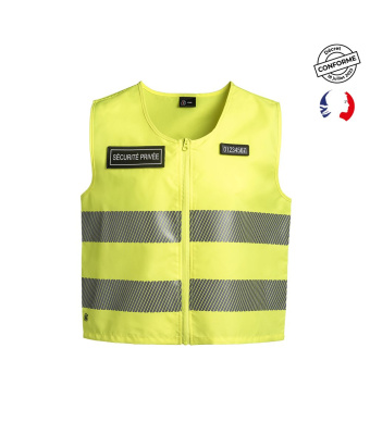 GILET SANS MANCHES SÉCU-ONE HV-TAPE JAUNE