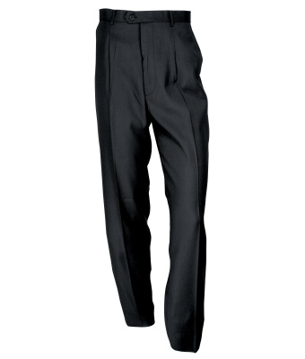 PANTALON A PINCES NOIR