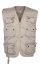 gilet reporter uni beige 