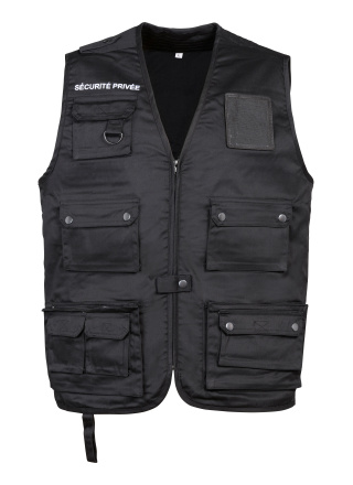 GILET REPORTER SECURITE PRIVEE