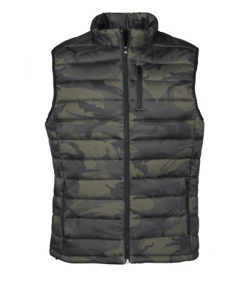 GILET MATELASSE  TREK CAMO KAKI