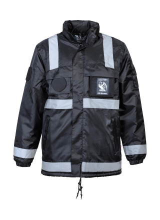 COUPE-VENT POLAIRE SECURITE BANDES REFLECHISSANTES