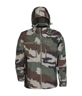 BLOUSON SOFTSHELL CAMO