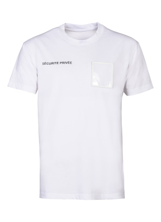 T-SHIRT BLANC SÉCURITÉ PRIVÉE GRANDE FENÊTRE