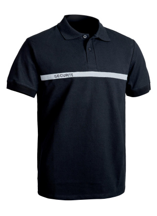 POLO SÉCU-ONE SÉCURITÉ BANDE GRISE