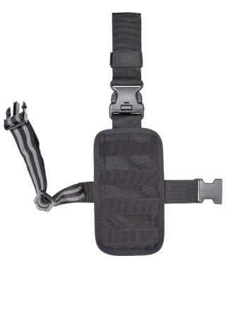 PLATEFORME DE CUISSE 1 SANGLE TACTICAL NOIR