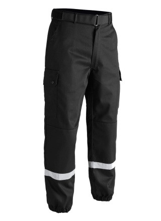 PANTALON F2 BANDES RETRO-REFLECHISSANTES BLEU MARINE