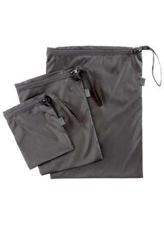 LOT DE 3 POCHETTES ULTRA-LIGHT RIPSTOP NOIR