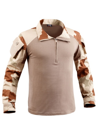 CHEMISE DE COMBAT MILITAIRE UBAS CAM DESERT