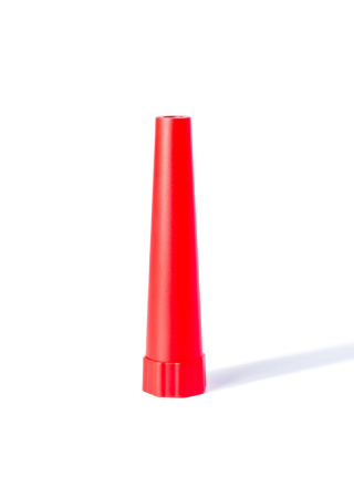 CONE DE SIGNALISATION ROUGE POUR LAMPE TACTIQUE DIAMETRE DE LA TETE DE 3 A 3,8 CM