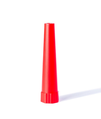CONE DE SIGNALISATION ROUGE POUR LAMPE TACTIQUE DIAMETRE DE LA TETE DE 3 A 3,8 CM