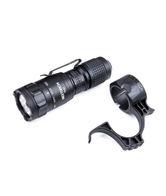 LAMPE TACTIQUE COMPACTE RECHARGEABLE TA21 - ECLAIRAGE BLANC ET ROUGE - 1300 LUMENS