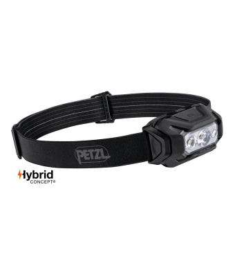 LAMPE FRONTALE RECHARGEABLE ARIA 2R RGB NOIR - ECLAIRAGE BLANC, ROUGE, VERT ET BLEU - 625 LUMENS