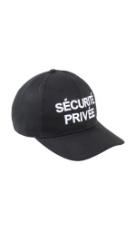 CASQUETTE BASE-BALL SÉCURITÉ PRIVÉE