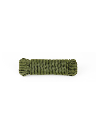 DRISSE CORDE Ø 4 MM - LONGUEUR 15 M VERT OD 
