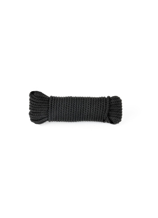 DRISSE CORDE Ø 4 MM - LONGUEUR 15 M NOIR