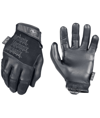 GANTS DE PALPATION EN CUIR RECON NOIR