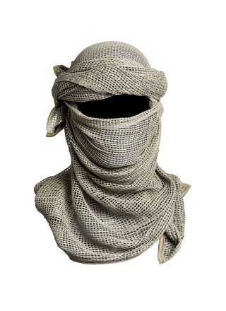 FILET ECHARPE TOUAREG TAN