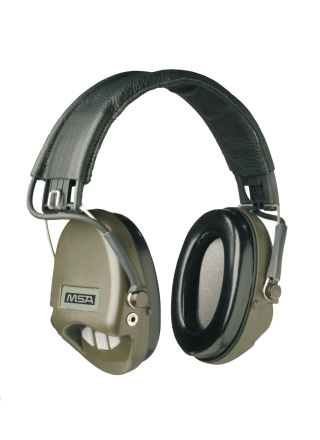 CASQUE ANTI-BRUIT SUPREME BASIC SERRE-TETE VERT OD COUSSINETS MOUSSE