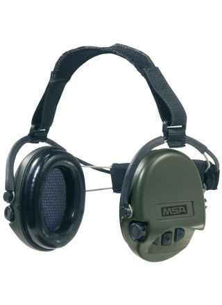 CASQUE ANTI-BRUIT SUPREME PRO SERRE-NUQUE VERT OD COUSSINETS MOUSSE