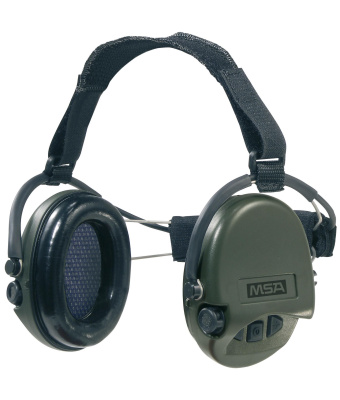 CASQUE ANTI-BRUIT SUPREME PRO SERRE-NUQUE VERT OD COUSSINETS MOUSSE