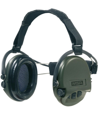 CASQUE ANTI-BRUIT SUPREME PRO-X SERRE-NUQUE VERT OD COUSSINETS MOUSSE