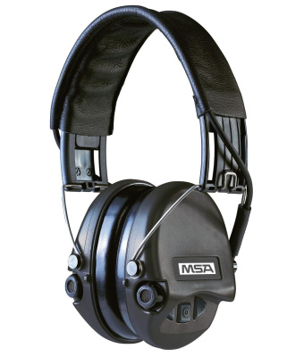 CASQUE ANTI-BRUIT SUPREME PRO-X SERRE-TETE NOIR COUSSINETS MOUSSE