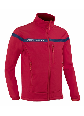 VESTE SOFTSHELL SÉCU-ONE SÉCURITÉ INCENDIE