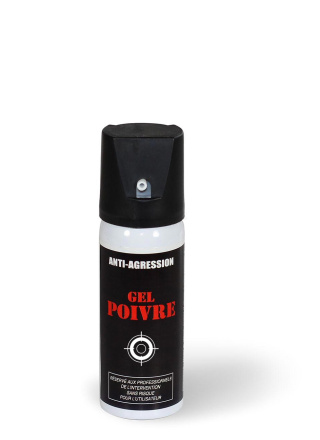 AEROSOL LACRYMOGENE ANTI-AGRESSION GEL POIVRE 50 ML