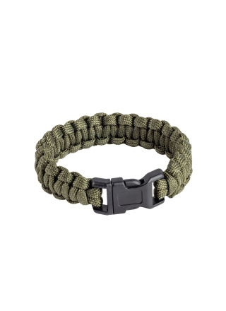 BRACELET DE SURVIE PARACORDE VERT OD