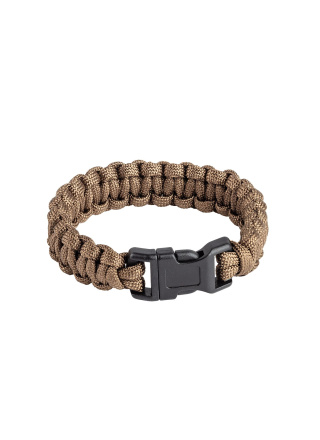 BRACELET DE SURVIE PARACORDE TAN