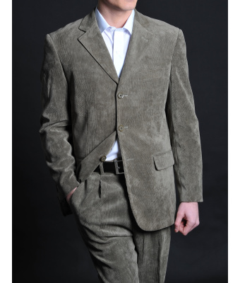 COSTUME VELOUR VERT