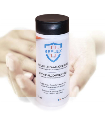 GEL HYDRO-ALCOOLIQUE 125ML - MADE IN FRANCE