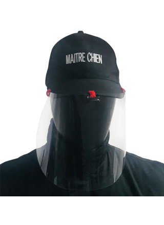 CASQUETTE MAITRE CHIEN + VISIÈRE DE PROTECTION