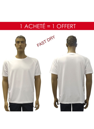  T-SHIRT FÉLIN BLANC - 1 ACHETÉ 1 OFFERT