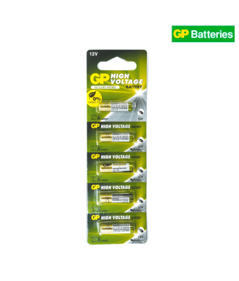 GP PILE ALCALINE ULTRA SPÉCIALE 12V, 27AF PAR 5