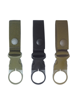 PORTE BOUTEILLE POUR CEINTURE ET ATTACHE MOLLE