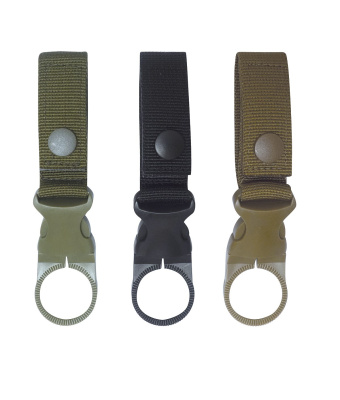 PORTE BOUTEILLE POUR CEINTURE ET ATTACHE MOLLE