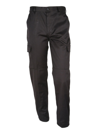 PANTALON BASIC POLYCOTON NOIR