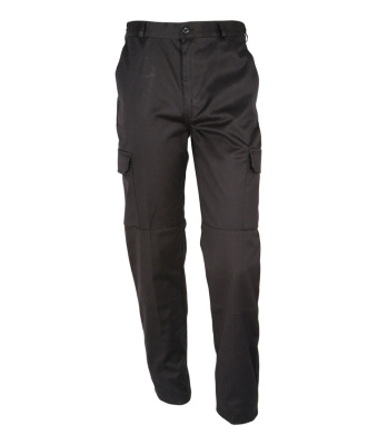 PANTALON BASIC POLYCOTON NOIR