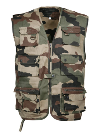 GILET REPORTER CAMO CENTRE EUROPE