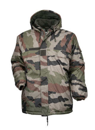 PARKA CAMO FOURRÉE