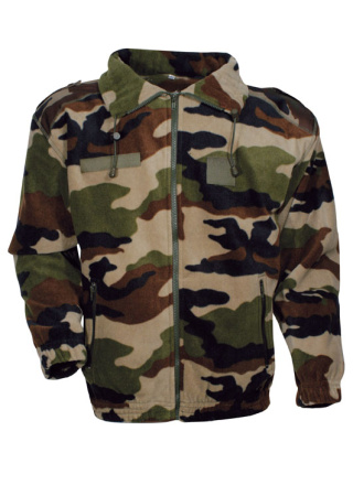 BLOUSON POLAIRE ARMY CAMO CE