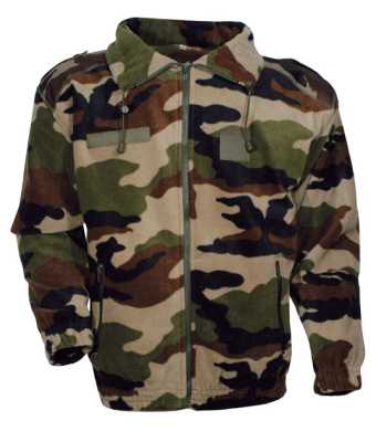 BLOUSON POLAIRE ARMY CAMO CE